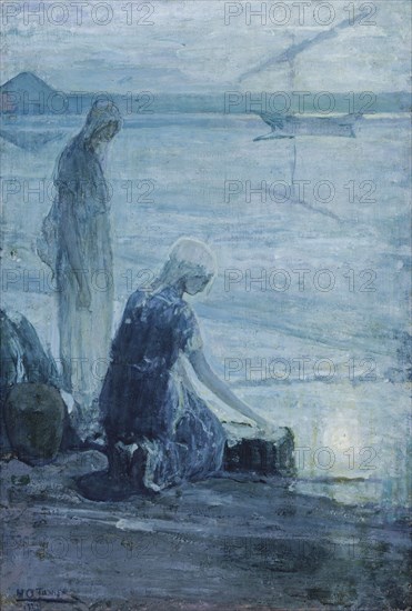 Moses in the Bullrushes, 1921.