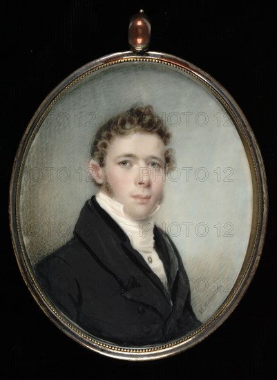 Mr. Bennett, of Revere Street, Boston, ca. 1820.