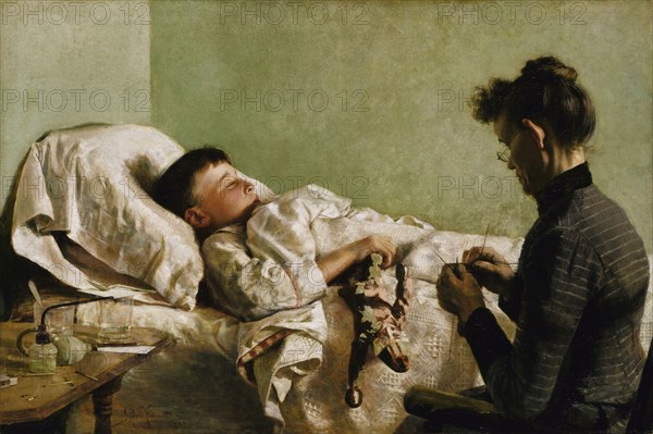 The Sick Child, 1893.