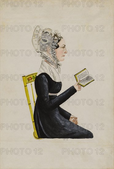 Portrait of Elizabeth Sweitzer Musser, ca. 1826.