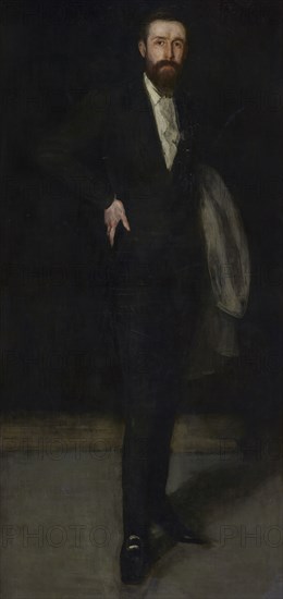 Arrangement in Black: Portrait of F. R. Leyland, 1870-1873.