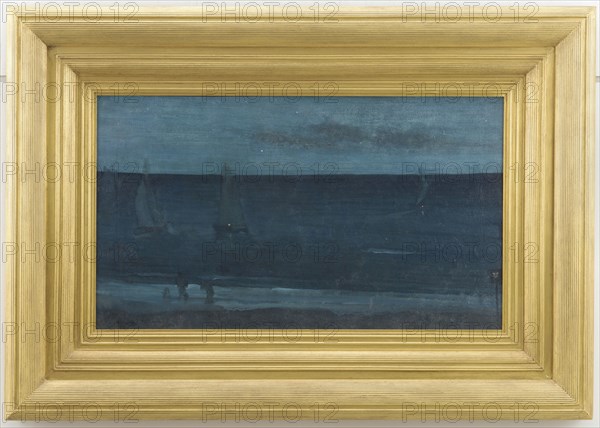 Nocturne: Blue and Silver--Bognor, 1871-1876.