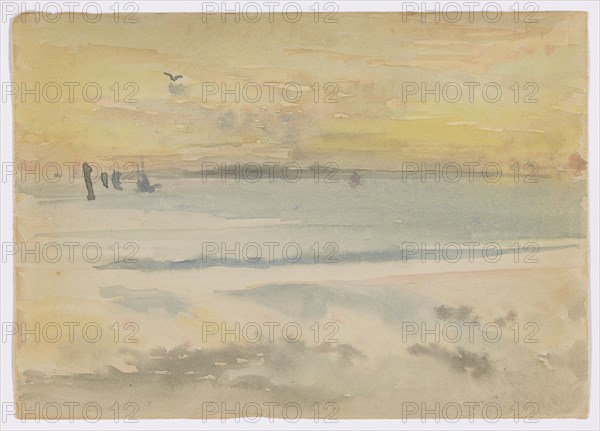 St. Ives: Sunset, 1883-1884.