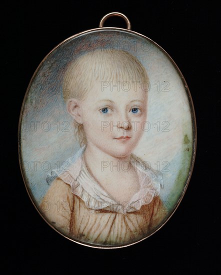 Member of the Washington Family, ca. 1795. [This may be a portrait of an illegitimate son of George Washington, or it may be a likeness of Corbin Washington (1765-1799)].