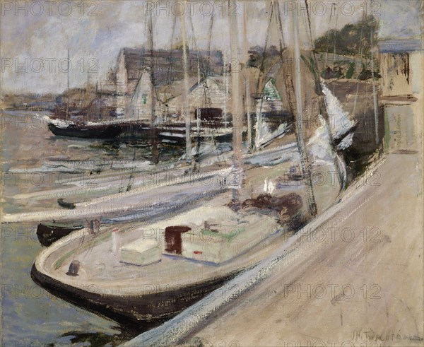 Fishing Boats at Gloucester, 1901.