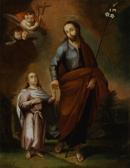 San Jose y el Cristo nino, ca. 1794.