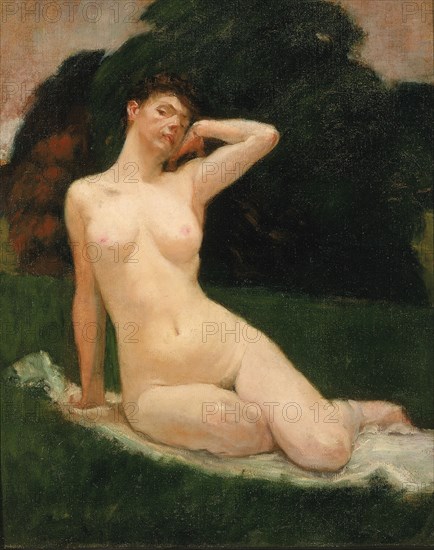 Study for "Evening", 1883.