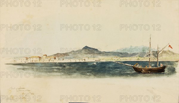 Port of Larnaca, 1844.