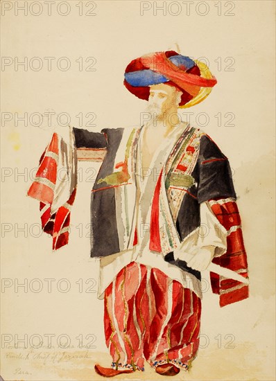 Costume of Beder Khan Bey, n.d.