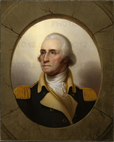 George Washington (Porthole type), c. 1853.