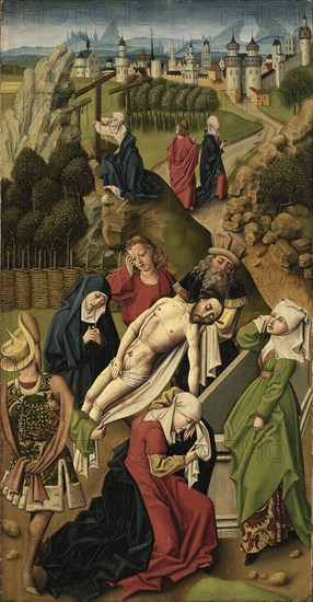 Entombment, 15th century.