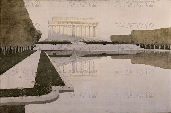 (Lincoln Memorial), 1933-1943.