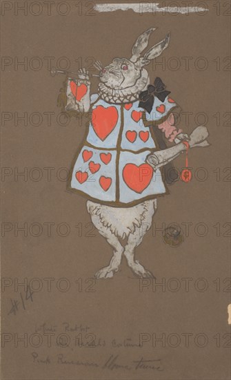 White Rabbit with Herald's Costume (costume design).