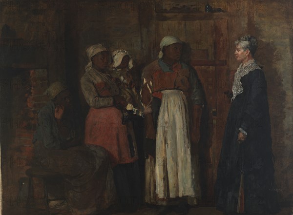 A Visit from the Old Mistress, 1876.