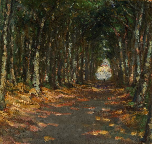 Allee dans le Parc, ca. 1906.