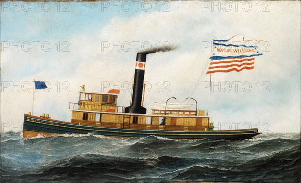 The Ocean-Going Tug "May McWilliams", ca. 1895.