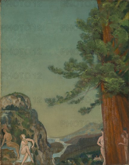 On the Cliffs, ca. 1898.