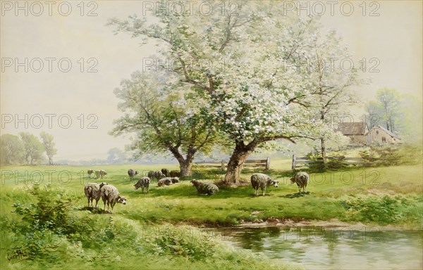 Pastoral Landscape, late 19th-early 20th century.