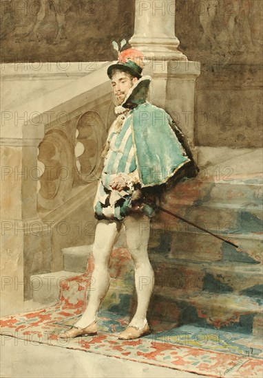 Study of a Courtier, 1877.