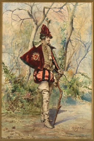Archer, late 19th-early 20th century.