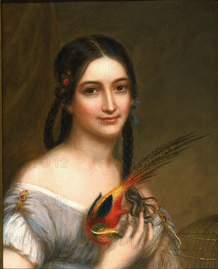 Miss Satterlee, ca. 1830-1839.