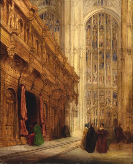 King's College Chapel--Cambridge, 1837.