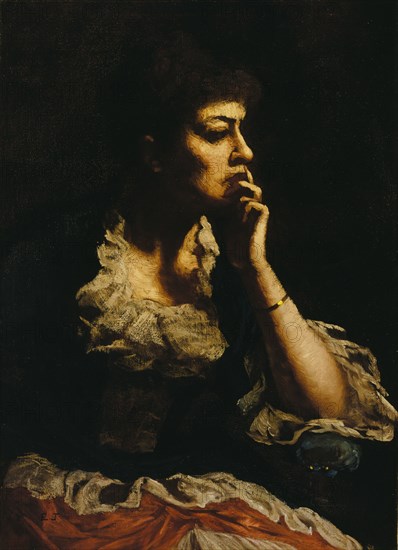 Portrait of Mrs. Eastman Johnson, ca. 1888.