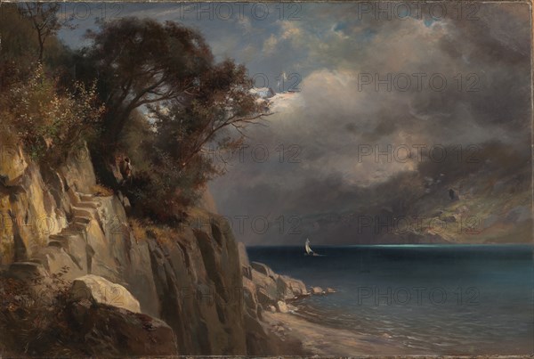 Lake Scene, 1875.