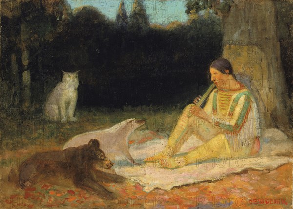 The Flute Player, late 19th-early 20th century.