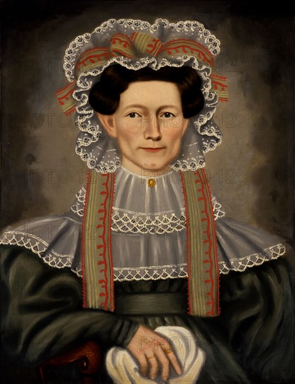 Lady of Squire Williams House, ca. 1829.