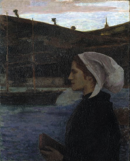 A Breton Sunday, ca. 1890.