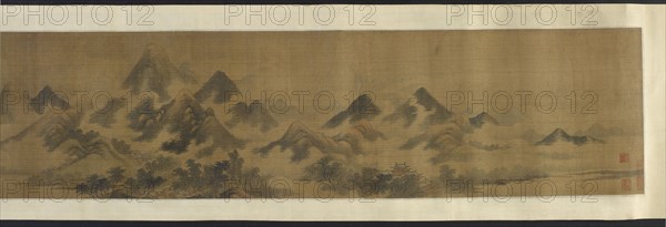 Misty Mountains, 17th century. Formerly attributed to Gao Kegong.