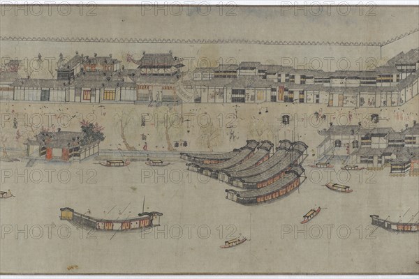 Scenic Attractions of West Lake, 14th century. Formerly attributed to Li Song.