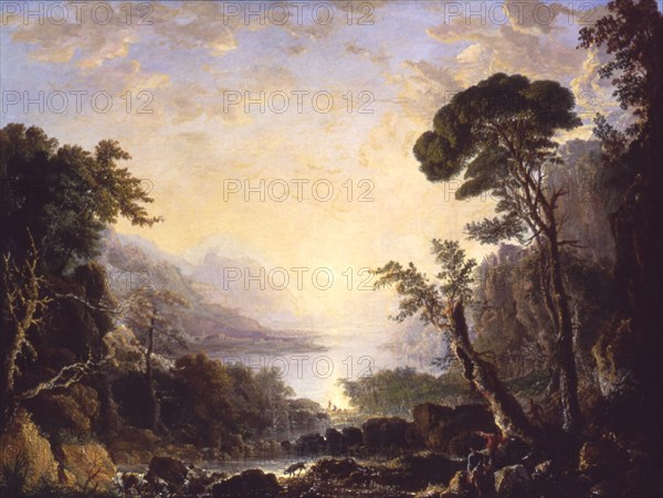 Composition, Italian Scenery, 1846.