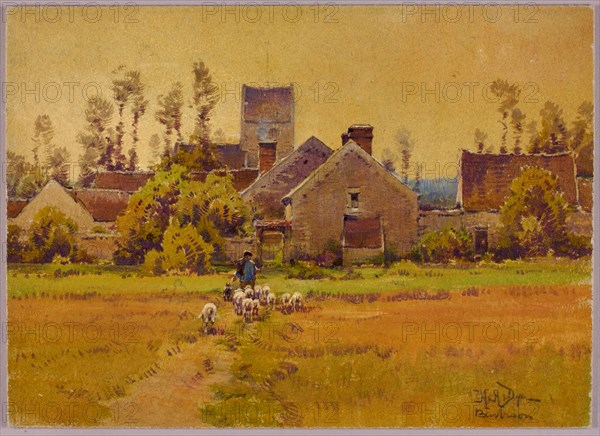 French Village, late 19th-early 20th century.