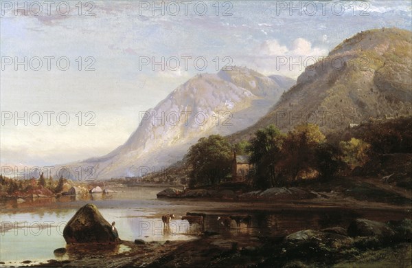 Hudson River at Cold Spring, 1861.