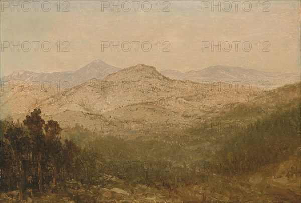 Mountains in Colorado, 1870.