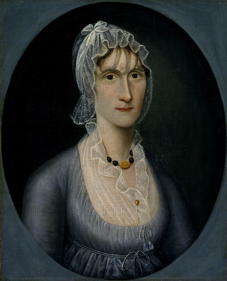 Portrait of Mrs. Barbara Baker Murphy (Wife of Sea Captain), ca. 1810.