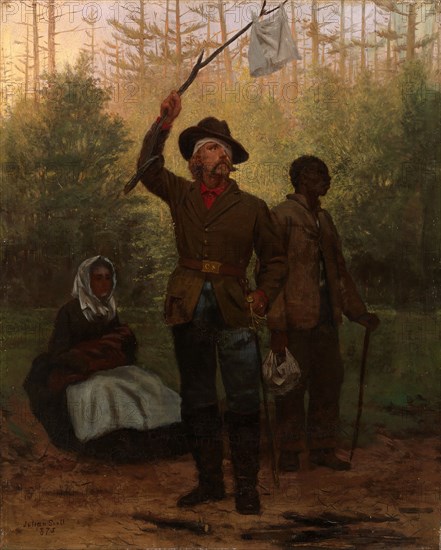 Surrender of a Confederate Soldier, 1873.