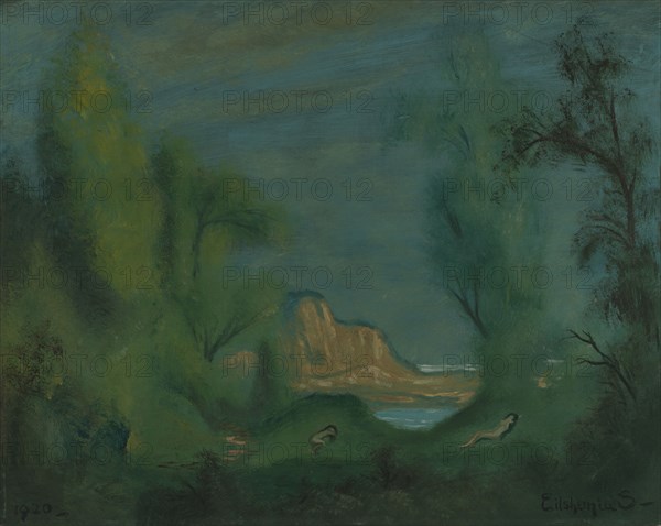 Nymphs Sleeping, 1920.