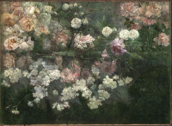 Garden in May, 1895.