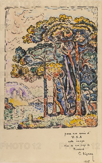 Landscape, 1915.