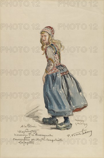 Peasant Girl, 1913.