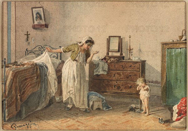 Reprimand, 19th century.