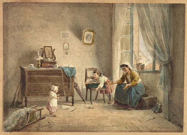 The First Step, 19th century.