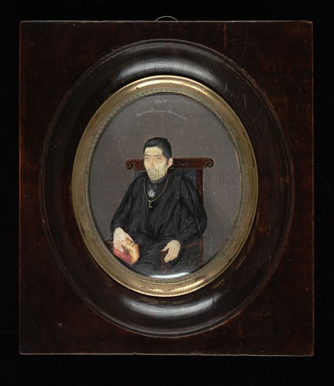 Clerigo desconocido (Unknown Cleric), 1843.