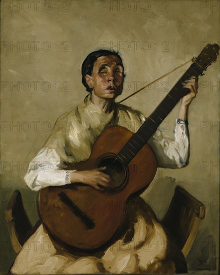 Blind Spanish Singer, 1912.