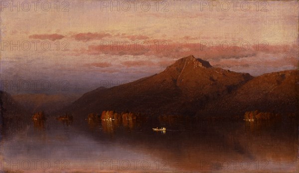 Whiteface Mountain from Lake Placid, 1866.