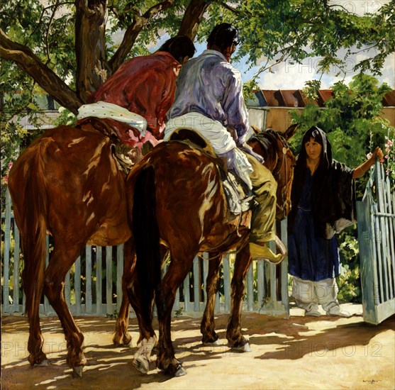 Callers, ca. 1926.