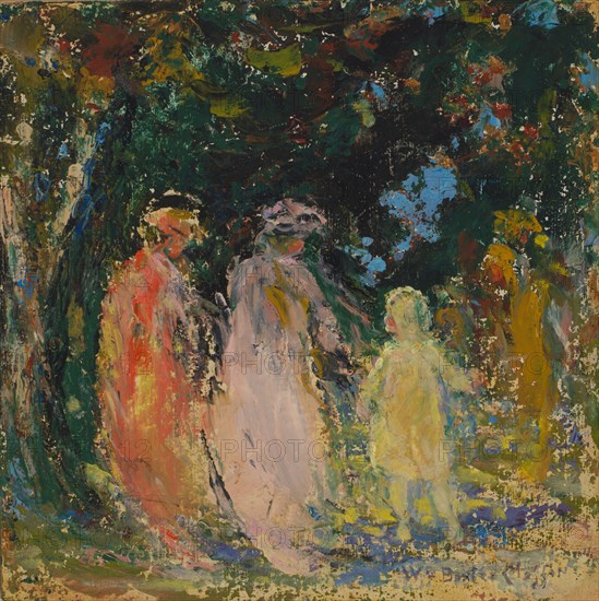 The Woodland Way, late 19th-early 20th century.